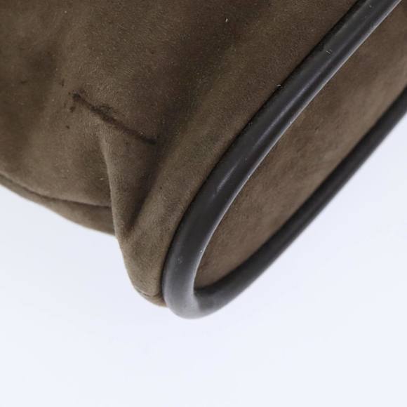 GUCCI Shoulder Bag Suede Brown Gold 002 2853 0465 0 Auth bs18498 - Picture 12 of 16